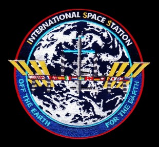ISS OFF THE EARTH/FOR THE EARTH BY KSC ARTIST TIM GAGNON